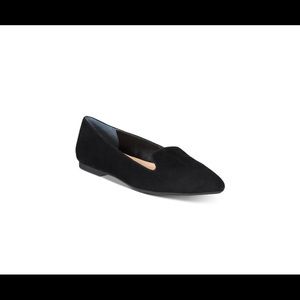 Alfani Poeel Black Suede Pointed Toe Loafers in Size 6.5